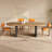 Reichstein Pine Oval Solid Wood Dining Table-477282119-477282118