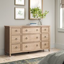 Dovetail Scandinavian Green Six-Drawer Dresser Ebanisteria Roberto