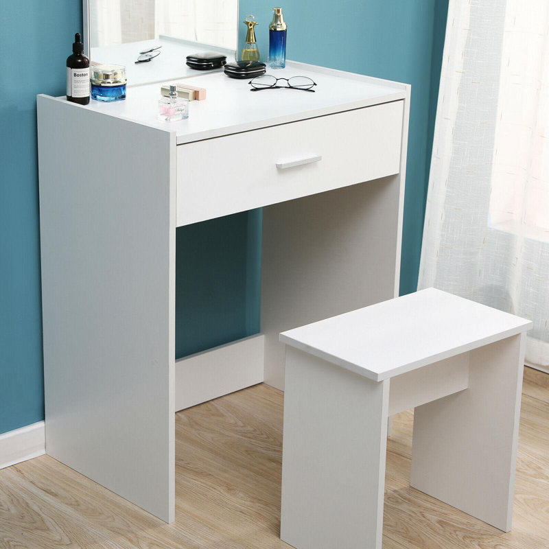 Dondrell Dressing Table with Mirror