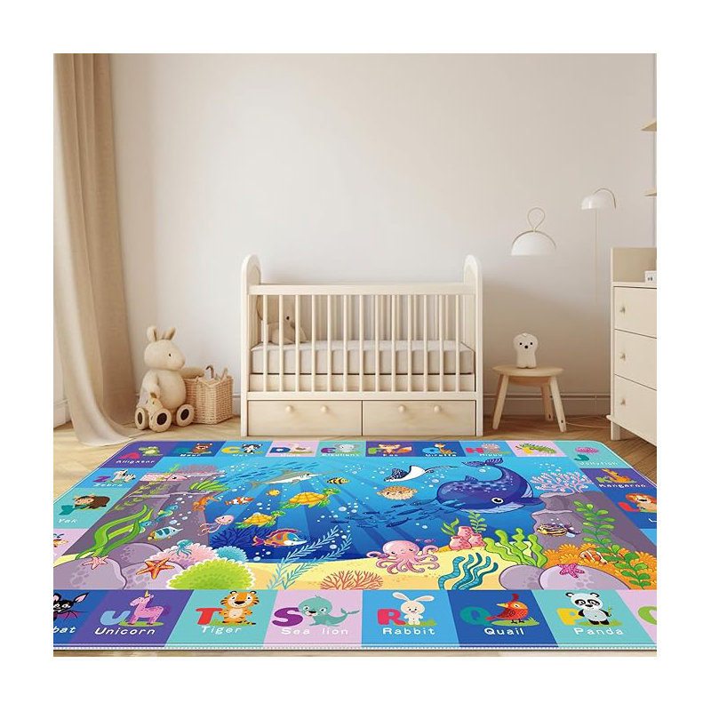 Tapis pour la petite enfance, L 79 po x l 59 po