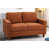 Tissu orange sélectionné