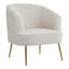 Saona Barrel Accent Chair and Footstool