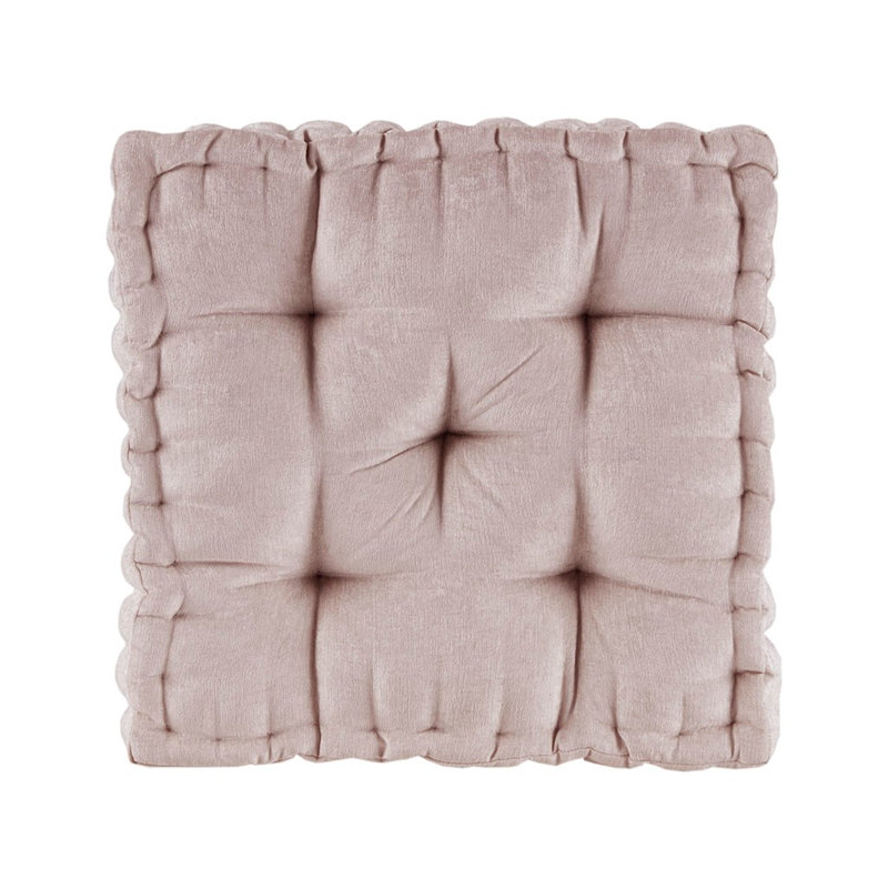 Coussin de sol Gracie Mills, Rosé
