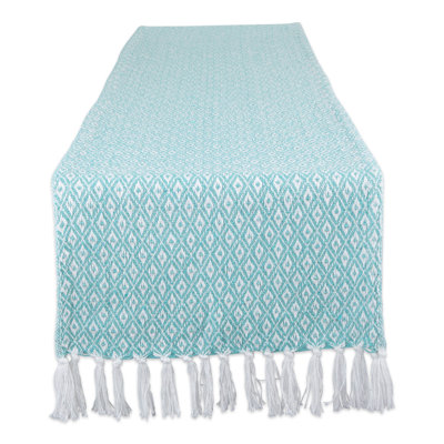 Anoka Geometric 100% Cotton Table Runner