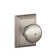 Plymouth Bed and Bath Lock Knob with Addison Trim