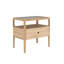 Spindle 1 - Drawer Solid Wood Nightstand-69970342
