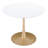 Round Metal Base Dining Table