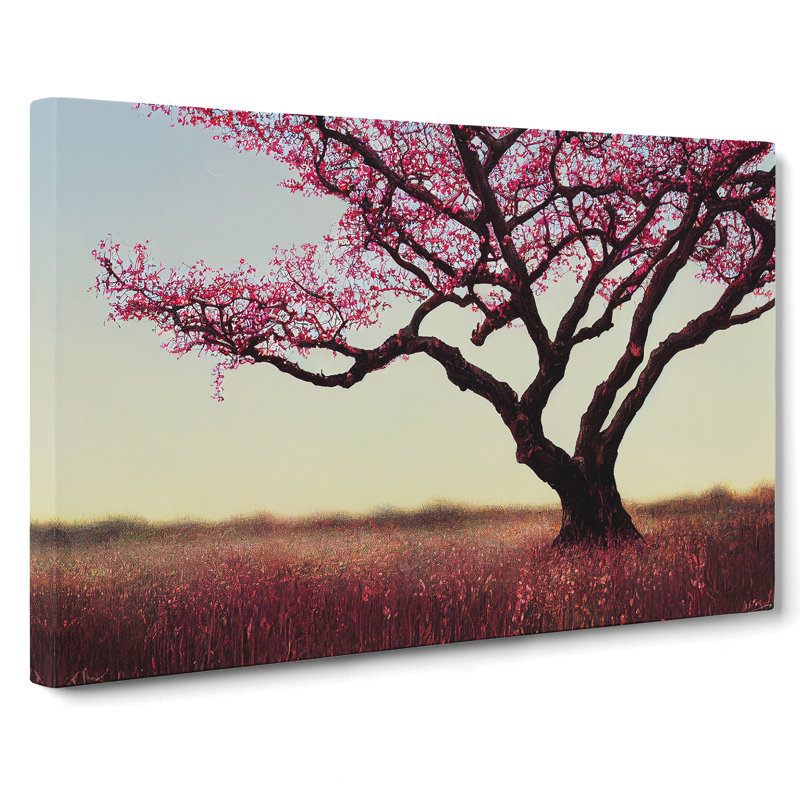 Feisty Blossom Tree - Wrapped Canvas, 50cm H x 76cm W x 3cm D