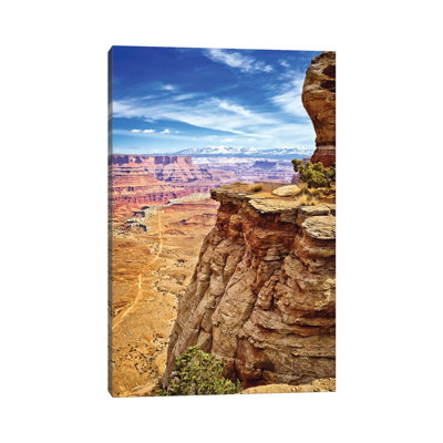 Moab Red Rock by MScottPhotography - Wrapped Canvas Print