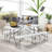 Portable Folding Camping Table With Carrying Handle For Picnic