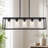 5 - Light Dimmable Kitchen Island Square / Rectangle Chandelier
