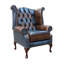 1 Seater Genuine Leather Loveseat-785289299-785289298