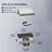 4 Inches Square Shower Drain-111047304