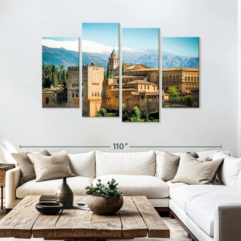 Alhambra Palace, H 54 po x l 84 po