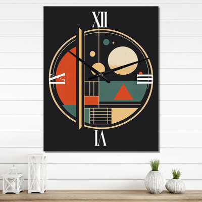 Horloge murale Mid-Century
