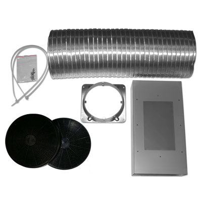 Recirculation Wall Mounted Range Hood Non-Duct Kit