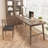 Light walnut Rectangular Solid Wood desk-109561852