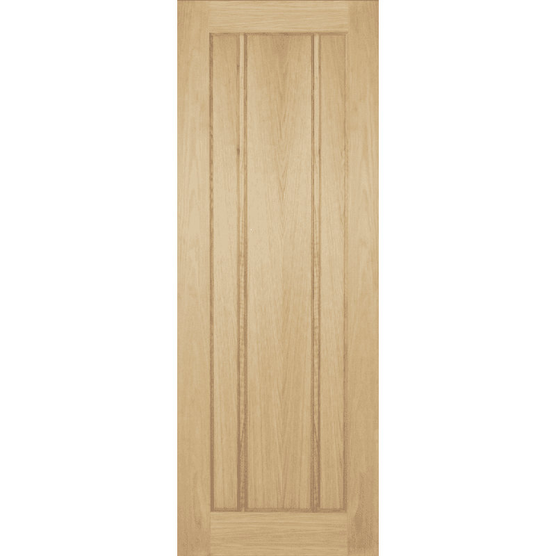 Lynsey Veneer Pocket Doors Unfinished, 198.1cm H x 53.3cm W x 35cm D