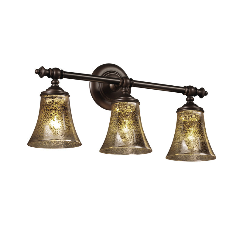 Aisaiah 3 - Light Vanity Light, Dark Bronze, Mercury