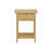 Accent Table, 2 Tier, End, Nightstand, Side Table, Storage Drawer, Bedroom, Living Room, Natural Laminate, Transitional-578504853
