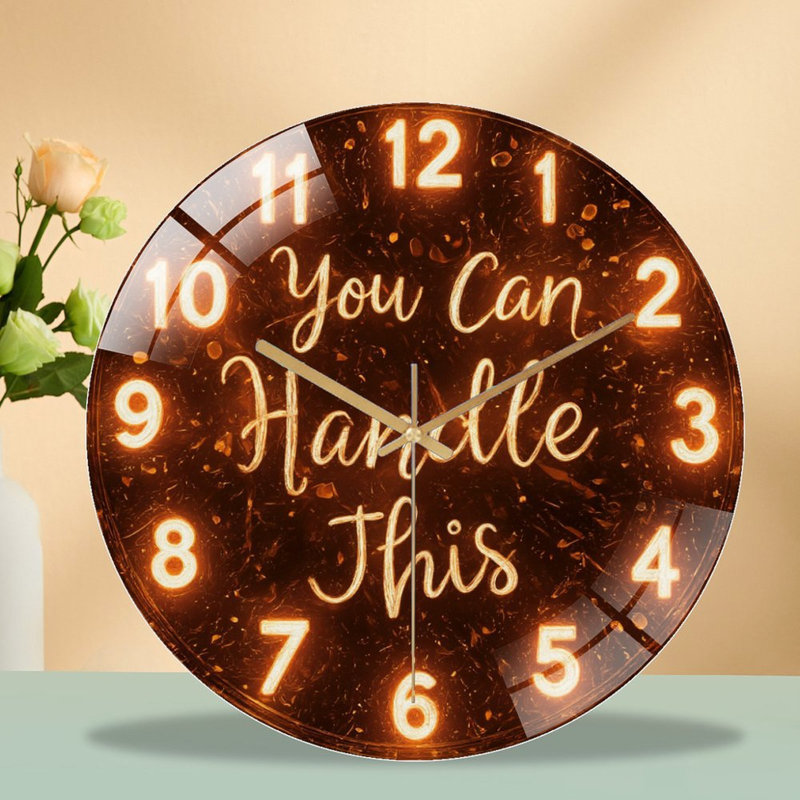 Horloge murale de 12 po