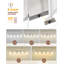 Éclairage pour meuble-lavabo moderne à 6 lumières DEL à intensité variable, 5 couleurs de température réglable, nickel brossé-1221880637-1221880638-1221880635