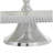 Aluminum Metal 3 Level Silver Tiered Server