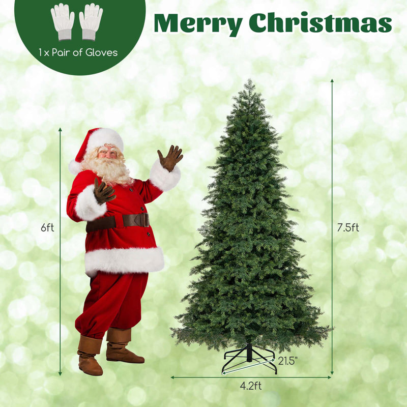 Arbre de Noël pin 7,5 pi pré-éclairé