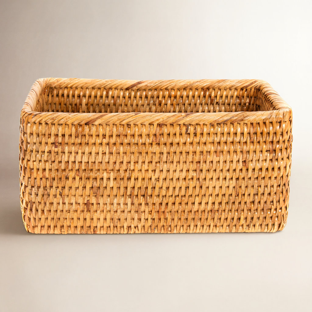 Albina Decorative Basket 1, Honey Brown