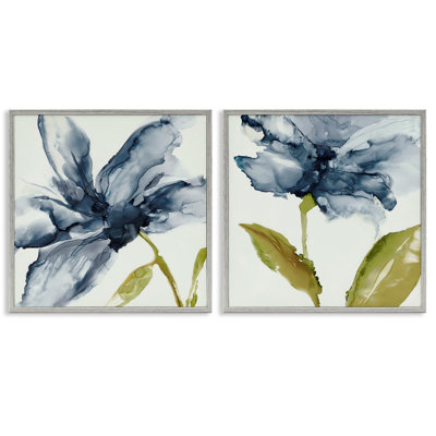 Petals Of The Sky 2pc Framed Giclee Set, design by Jacob Q
