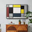 Composition avec toile encadrée, jaune, rouge, noir, jaune et gris, 1921 - Piet Mondrian-353148036-353148047