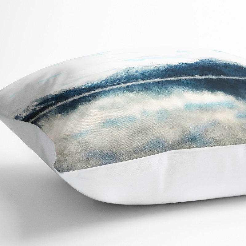 Square Cushion, 40cm H x 40cm W x 15cm D, White