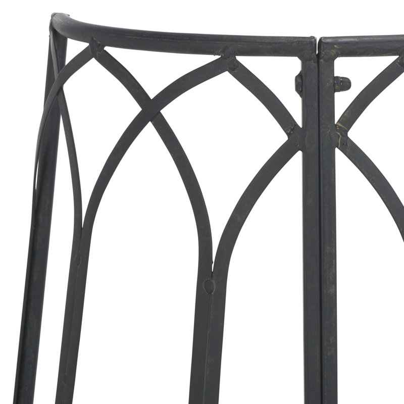 Banc en fer forgé Hounsfield, Noir