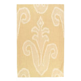 Hand Woven Cotton and Wool Floral Area Rug