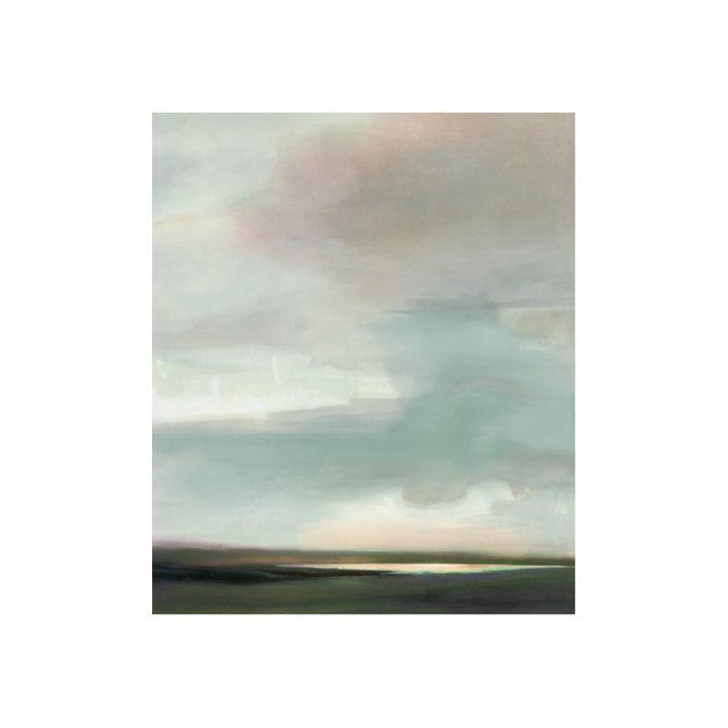«Autumn Sky» par Charlotte Perkins, peinture sur toile tendue, Extérieur, H 48 po x l 40 po