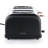 Megachef 4 Slice Wide Slot Toaster With Variable Browning In Black And Rose Gold-75202400