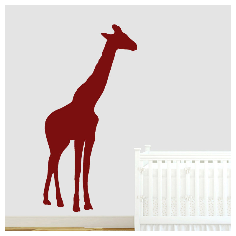 Adhésif décoratif girafe, Canneberge