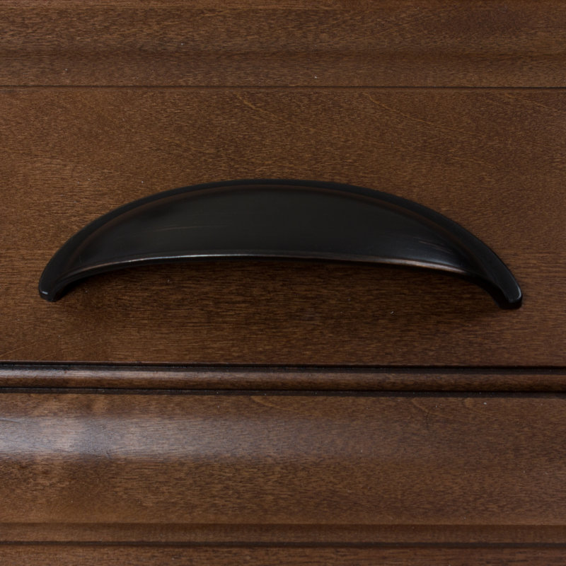 2 15/16" Centre to Centre Cup/Bin Pull, Oil Rubbed Bronze