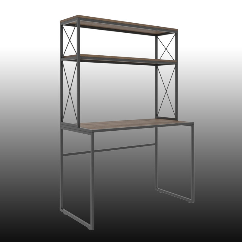 Metal Frame Computer & Writing Study Desk