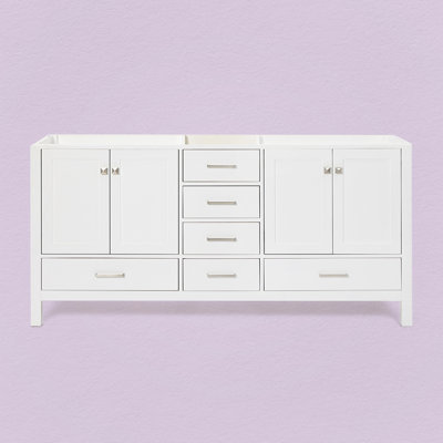 Panchuri 72" Double Bathroom Vanity Base Only