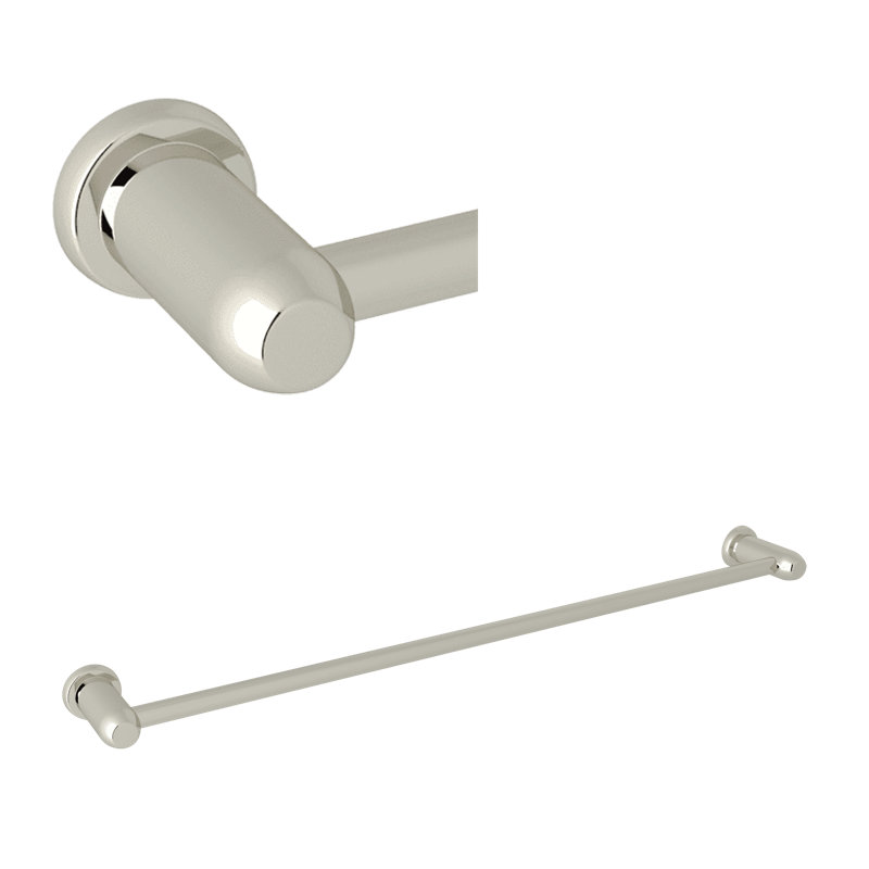 Holborn™ 18" Towel Bar, Polished Nickel, 2" H x 30" L x 3.75" D