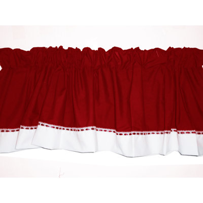 Colbie Cotton Blend Tailored Window Valance