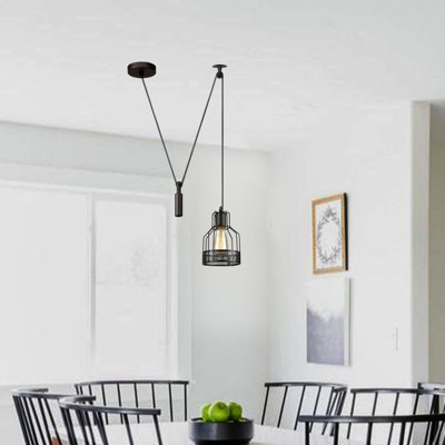 Pinjarra 1 - Light Black Cluster Pendant