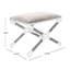 Chorio Metal Accent Stool