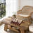 Rustic Tea Table,Spacious Coffee Table,2-Tier Center Table