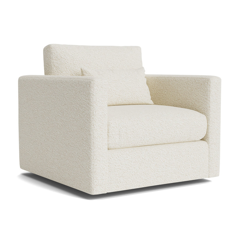 Haywood Full Swivel Chair, Berber - Cream