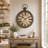 Antiquité Metal Wall Clock with Hidden Storage (Replica)