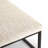 Roux Polyester Upholstered Bench