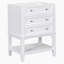 Meuble-lavabo de salle de bain sans lavabo, base seulement, structure en bois massif