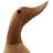 8" H Hand-Carved Bamboo Wood Duck Figurine